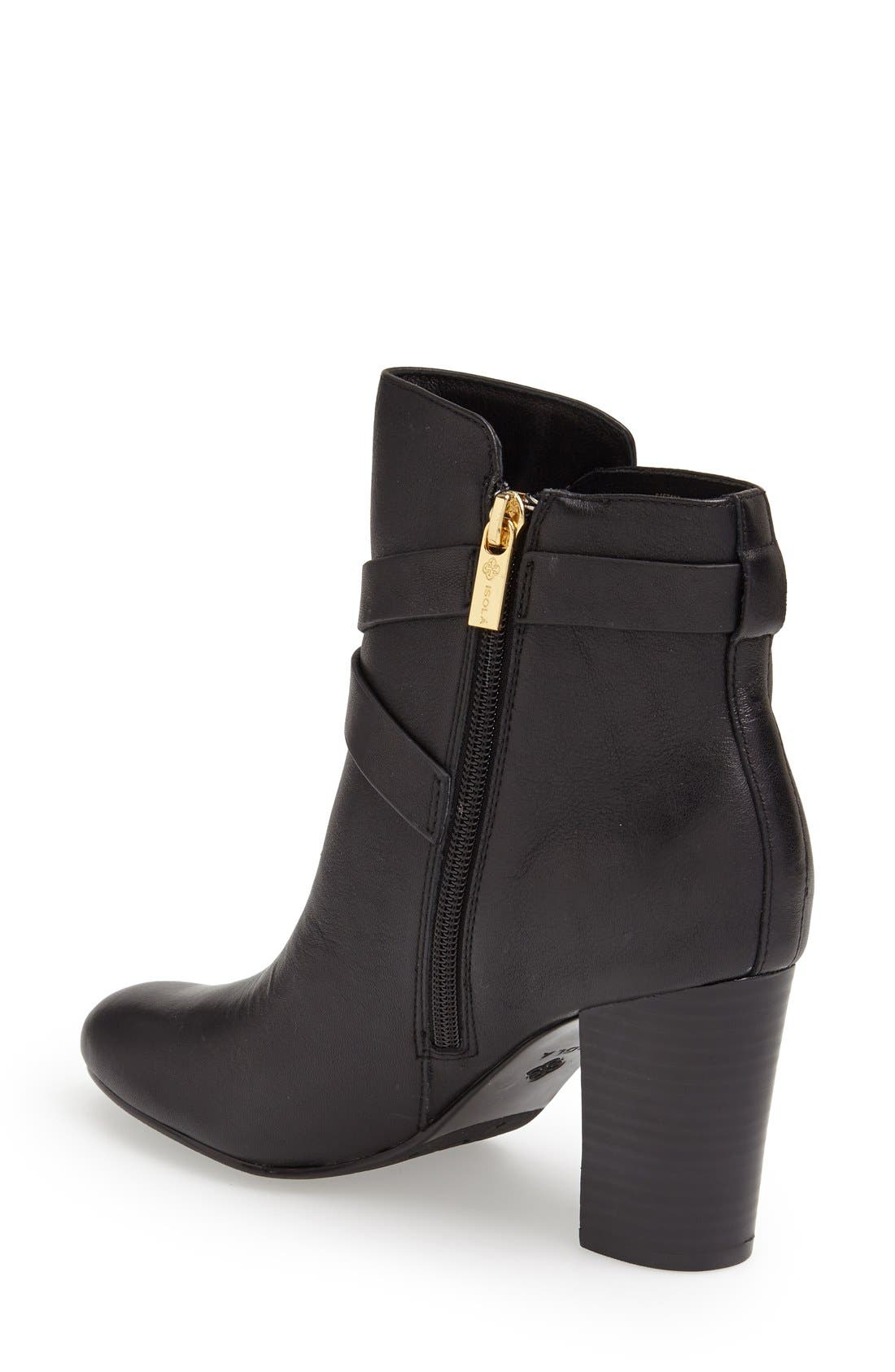 Isolá 'Colleen' Leather Bootie, Alternate, color, 
