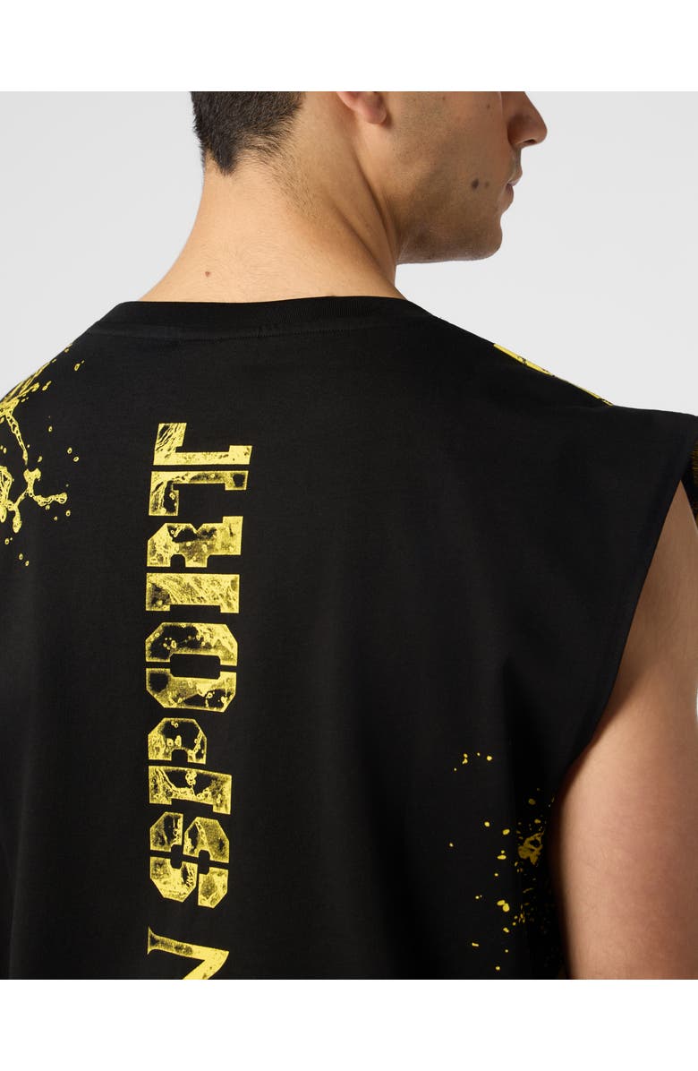 PLEIN SPORT Tank Top Plein Sport Splash Men, Alternate, color, Black