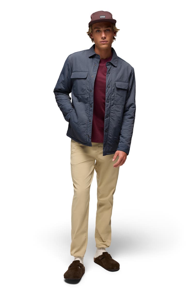 prAna Encinitas Quilted Jacket, Alternate, color, Thundercloud