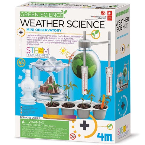 Green Science Weather Science, DIY Mini Observatory Kit, Kid 5+