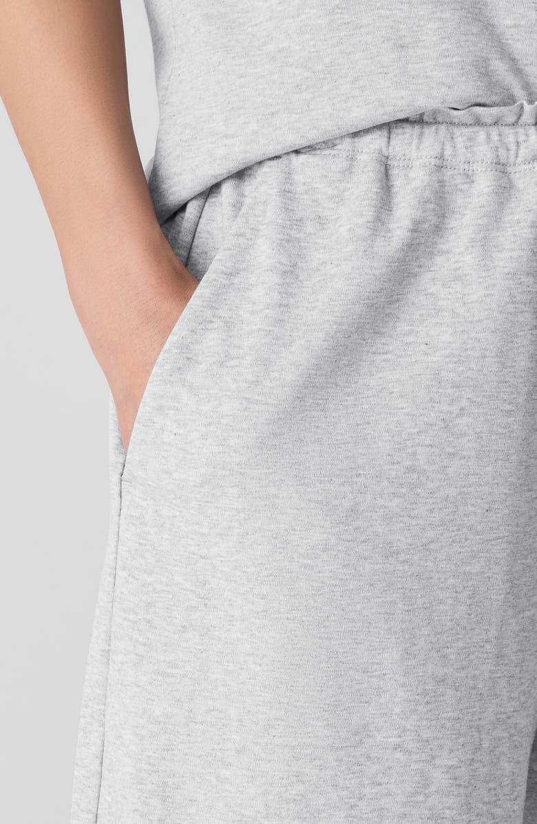 Eileen Fisher Organic Cotton Drawstring Shorts, Alternate, color, 