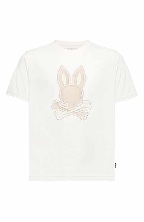 Psycho Bunny Kids' New Castle Embroidered Pima Cotton Graphic T-Shirt