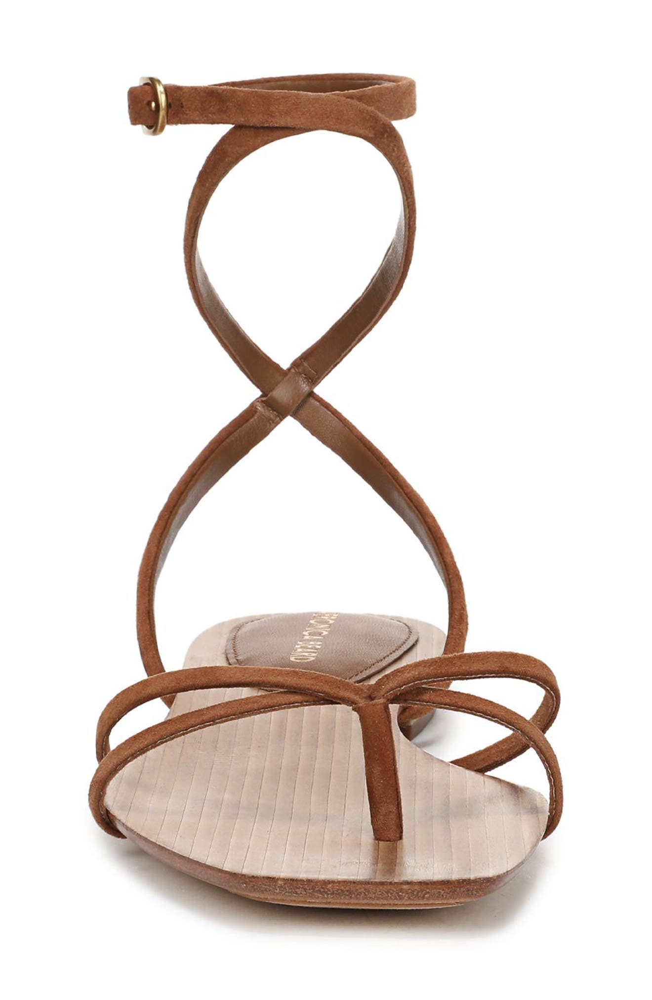 Veronica Beard Allegra Ankle Strap Sandal, Alternate, color, Hazelwood