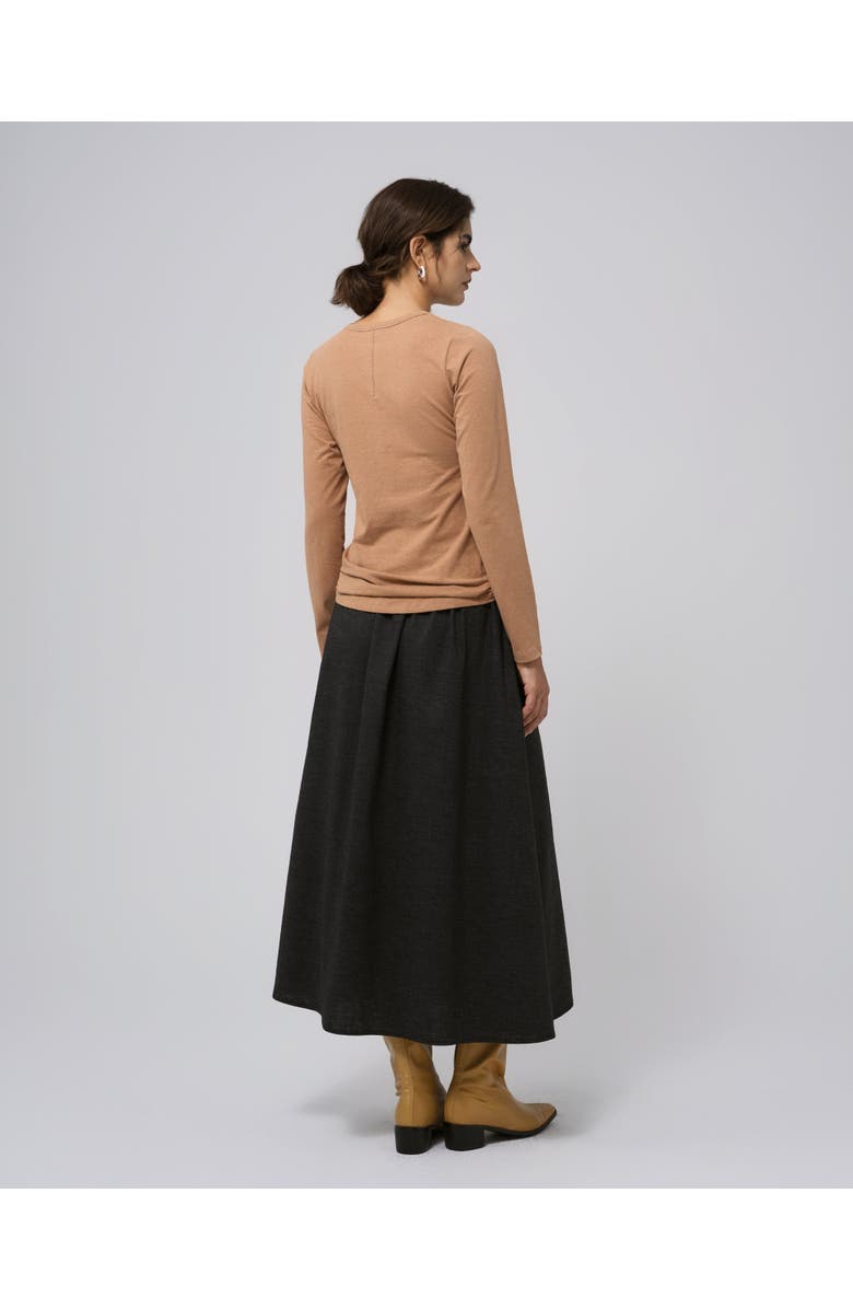 JUANA Hemp Essentials Long Sleeve Tee, Alternate, color, Bronze