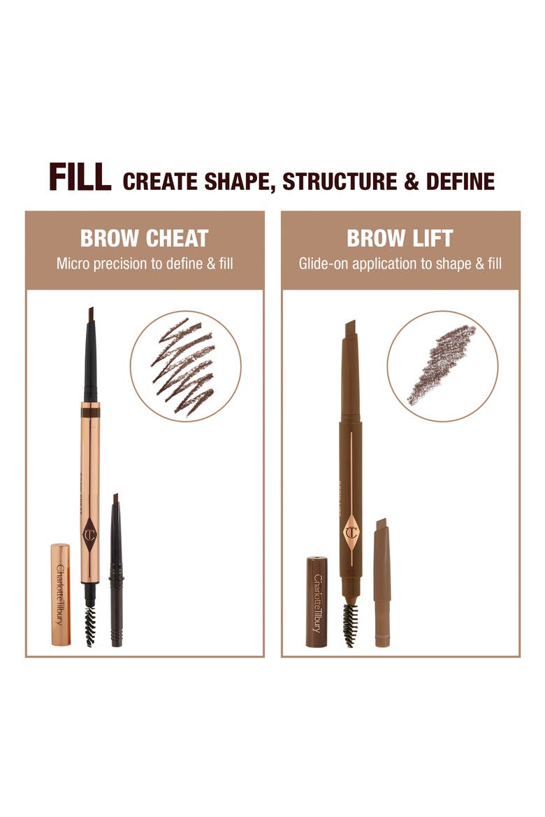 Brow Cheat Refillable Brow Pencil, Alternate, color, BROWN BLACK