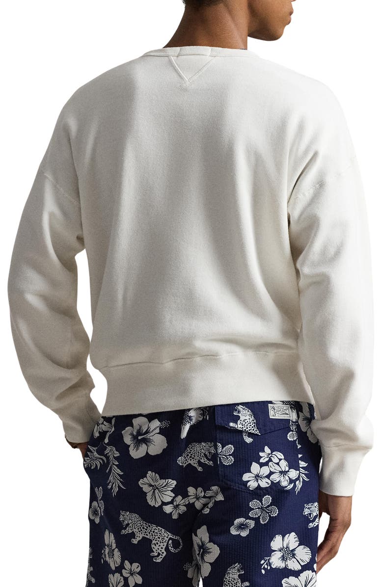 Polo Ralph Lauren Vintage Fit Graphic Sweatshirt, Alternate, color, Nevis