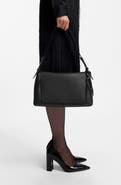 BOSS Ameline Leather Shoulder Bag