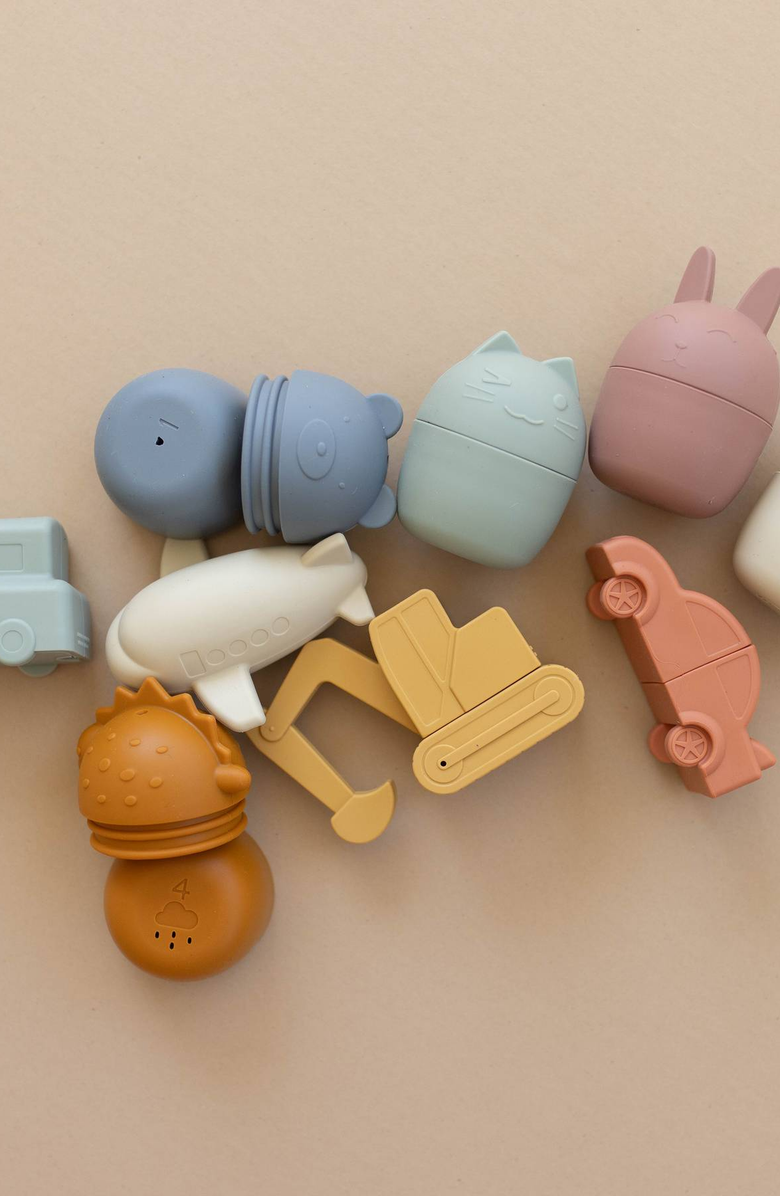 BROOKLYN NEUTRAL Animal Bath Toy Set, Alternate, color, Multicolor