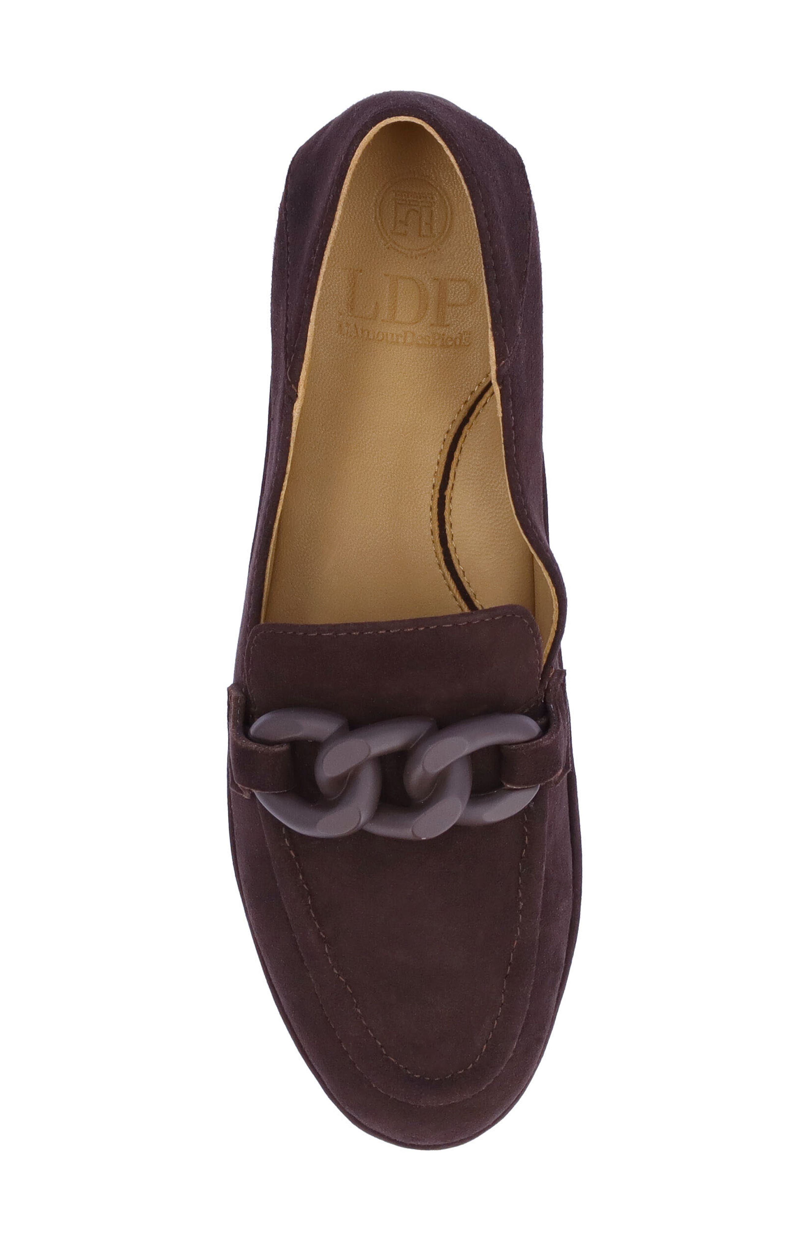 L
Amour des Pieds Yozey Loafer, Alternate, color, Chocolate