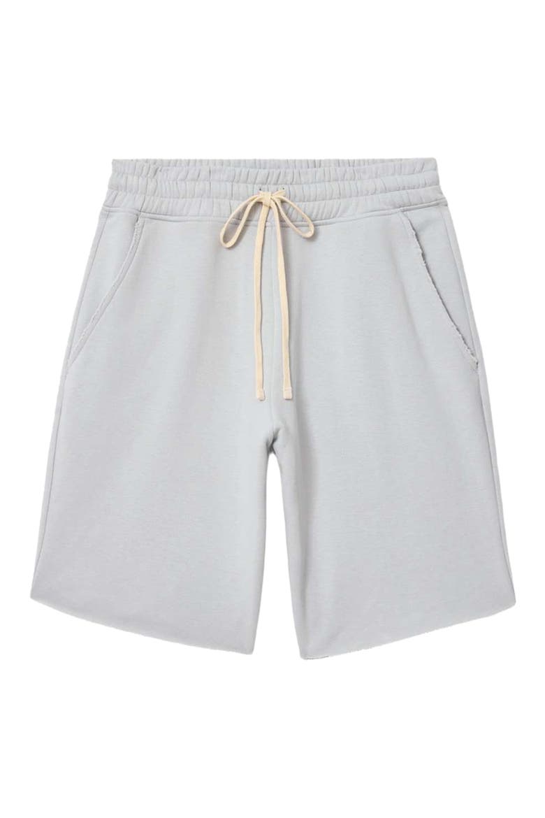 Helix Straight Fit Cotton Blend Sweat Shorts, Alternate, color, SOFT ASH GREY
