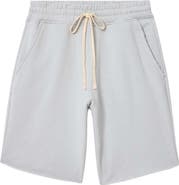 AllSaints Helix Straight Fit Cotton Blend Sweat Shorts