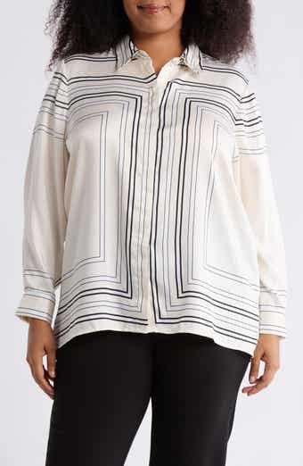 INDUSTRY REPUBLIC CLOTHING Geometric Print Button-Up Shirt