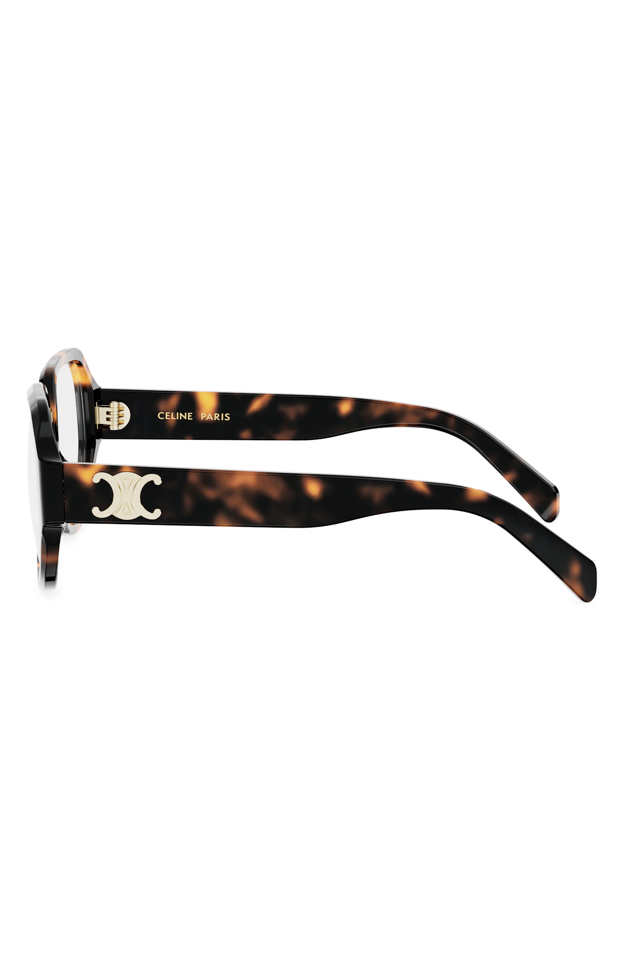 Triomphe 56mm Geometric Eyeglasses (Women) | Nordstrom
