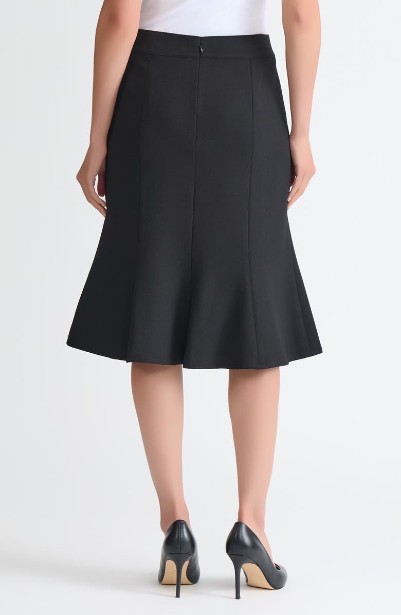 KASPER Trumpet Skirt, Alternate, color, Black