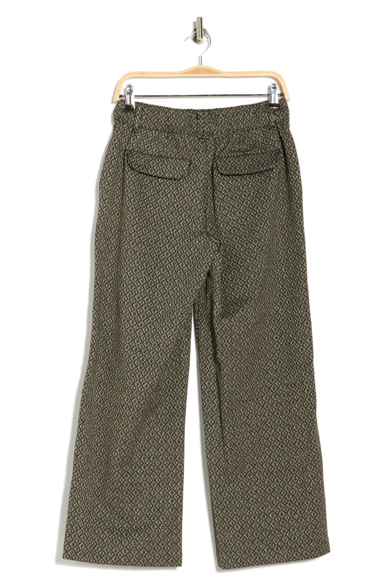 Democracy Ab Leisure High Waist Utility Pants, Alternate, color, Navy Gold Multi