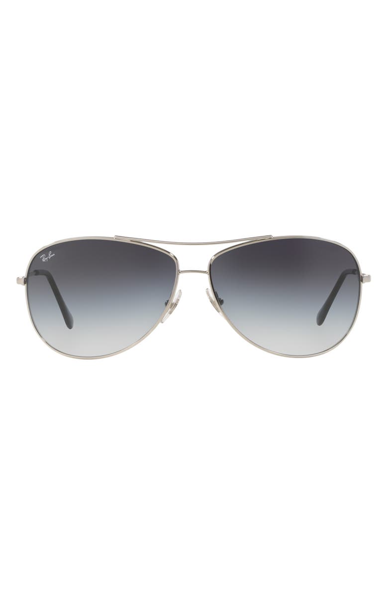 Ray-Ban 63mm Aviator Sunglasses, Main, color,