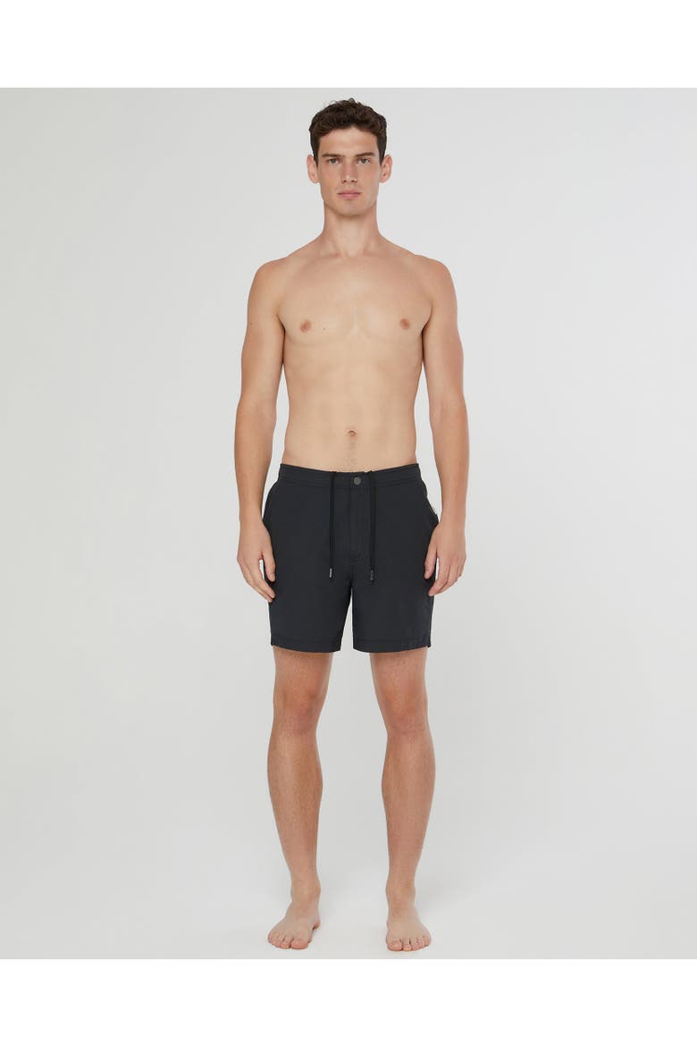 Calder 7.5 Swim Trunk, Main, color, BLACK