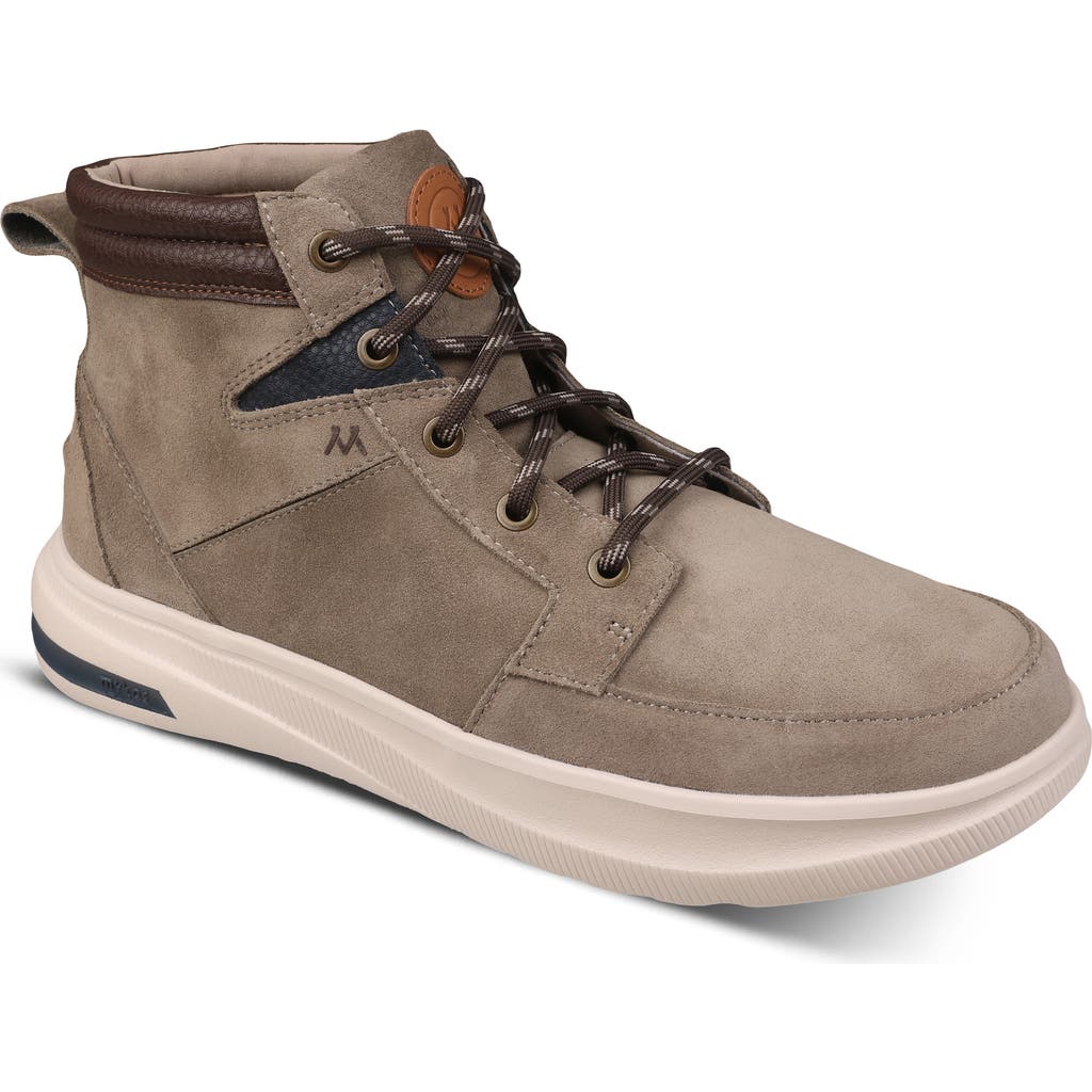 Mykos Lennon High Top Sneaker In Brown