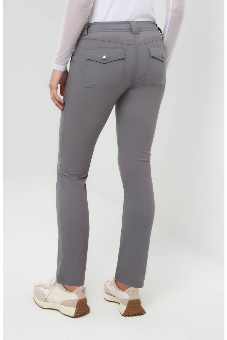 The Kate Skinny Cargo Pant, Alternate, color, Grey