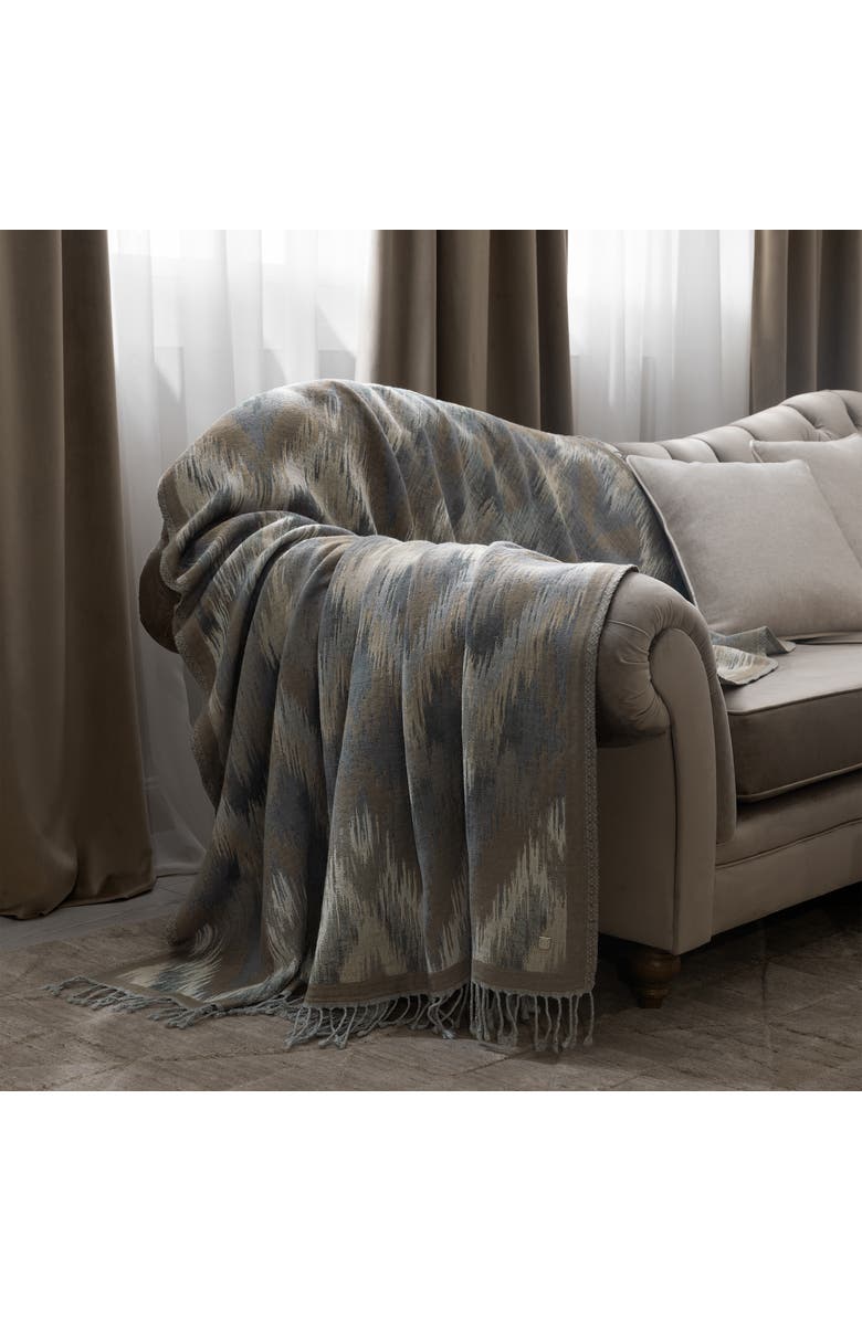 Togas Mesed Throw, Alternate, color, Brown
