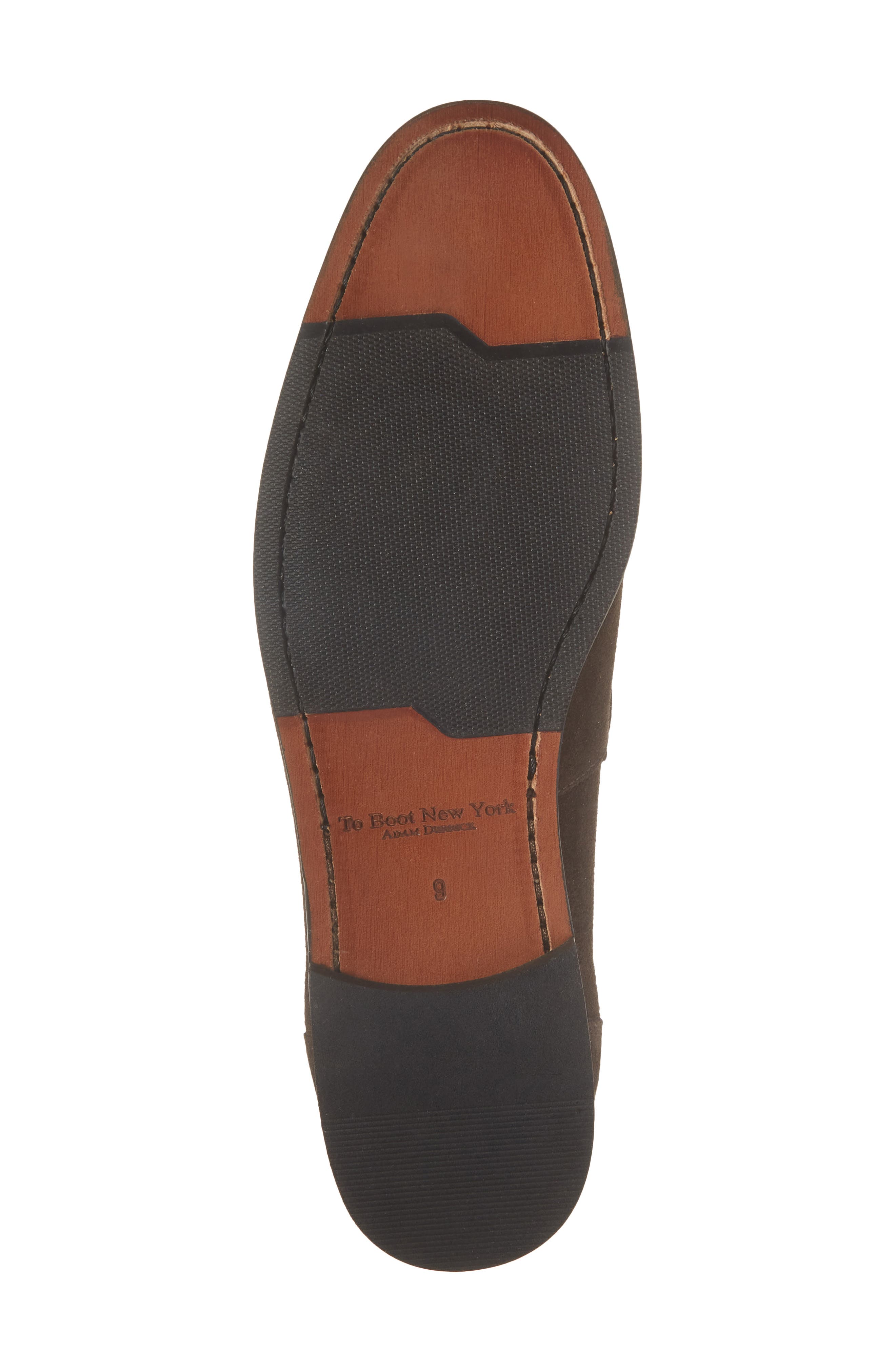 TO BOOT NEW YORK Patrick Suede Penny Loafer, Alternate, color, Maestro Caffe