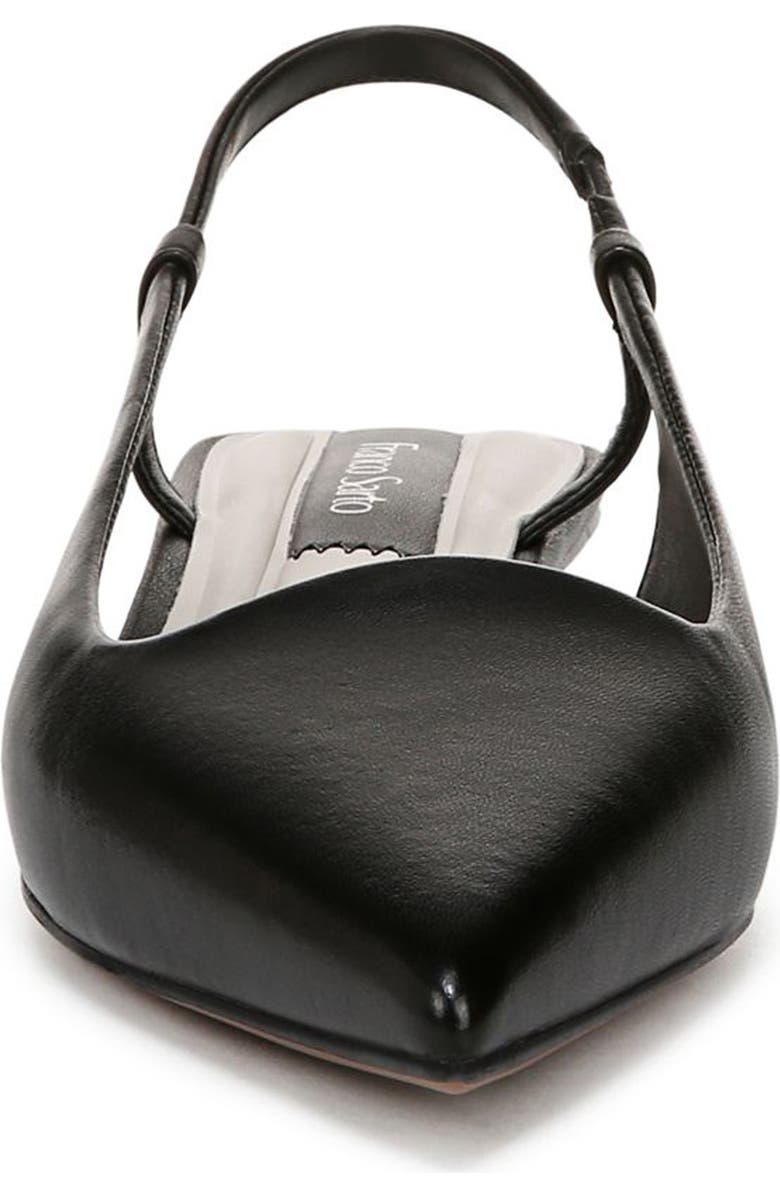 Franco Sarto Palmira Slingback Pointed Toe Pump - Wide Width Available, Alternate, color, Black
