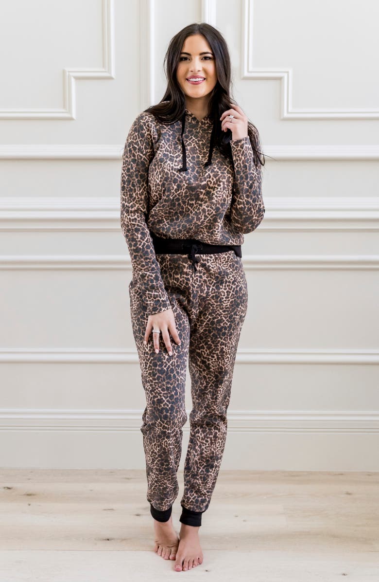 Rachel Parcell Soft Lounge Hoodie), Alternate, color,