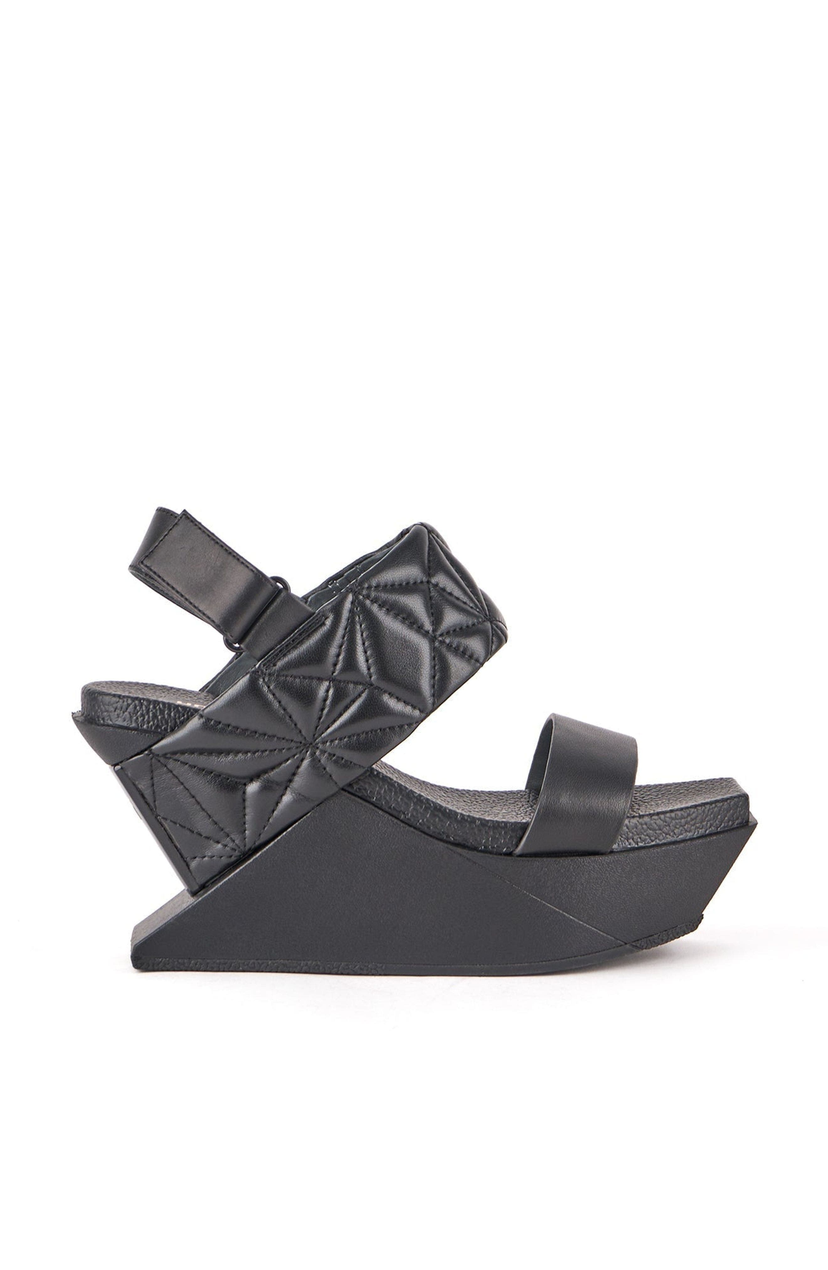 Delta Wedge Puffy, Main, color, Black