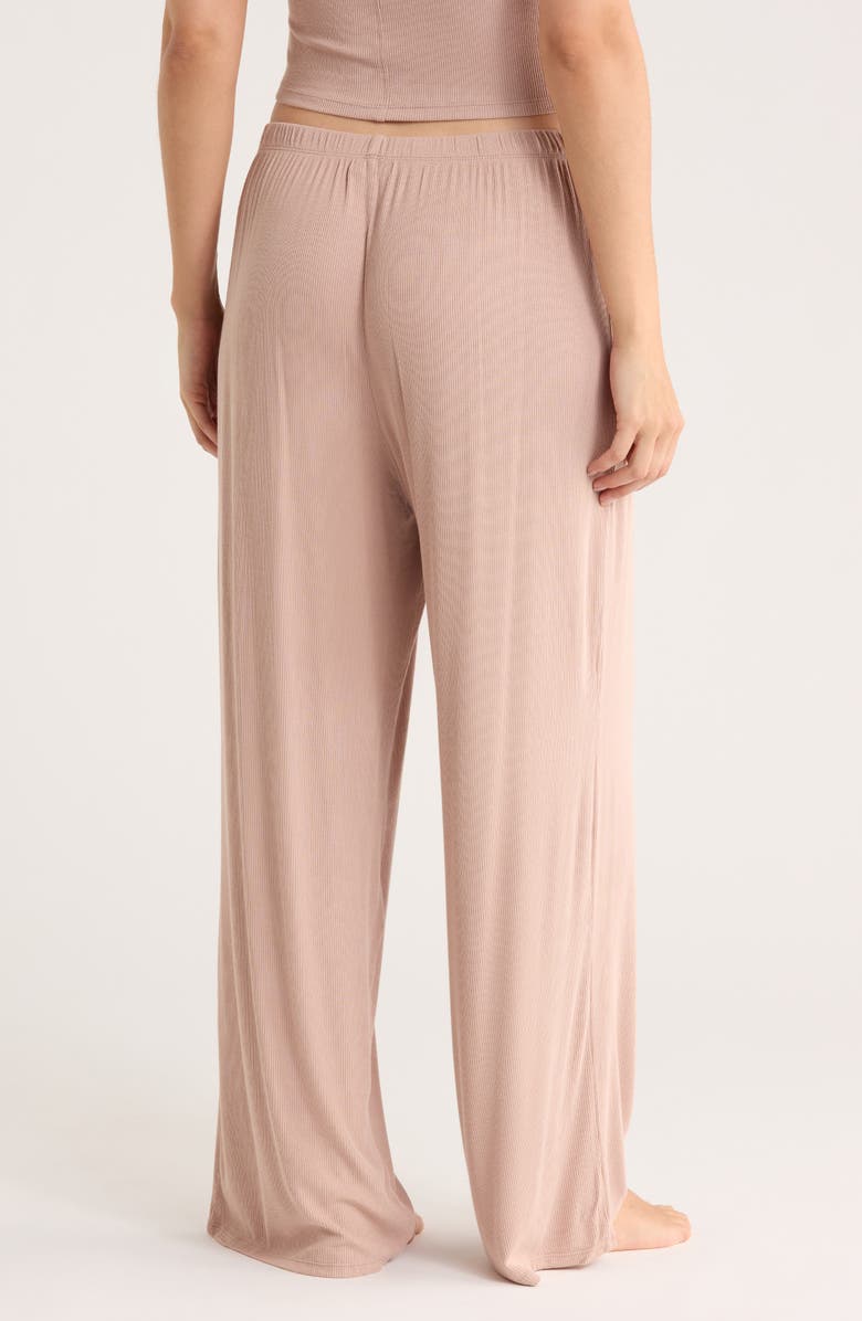 Barefoot Dreams<sup>®</sup> Malibu Collection<sup>®</sup> Ultrasoft Rib Lounge Pants, Alternate, color, Willow