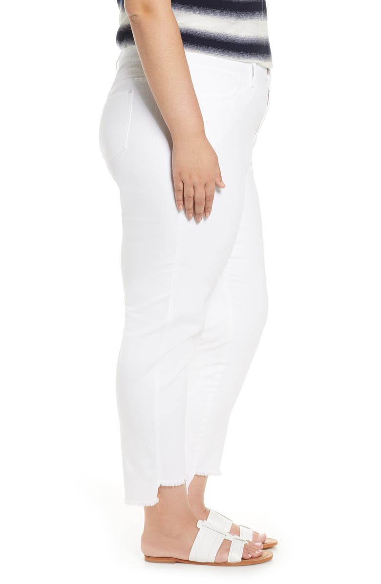 Lafayette 148 New York Mercer Step Hem Jeans, Alternate, color, 