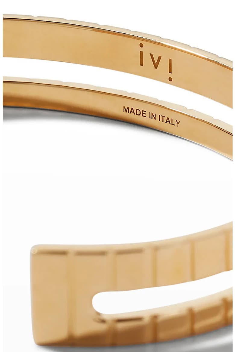 Slim Slot Cuff Bracelet, Alternate, color, YELLOW GOLD