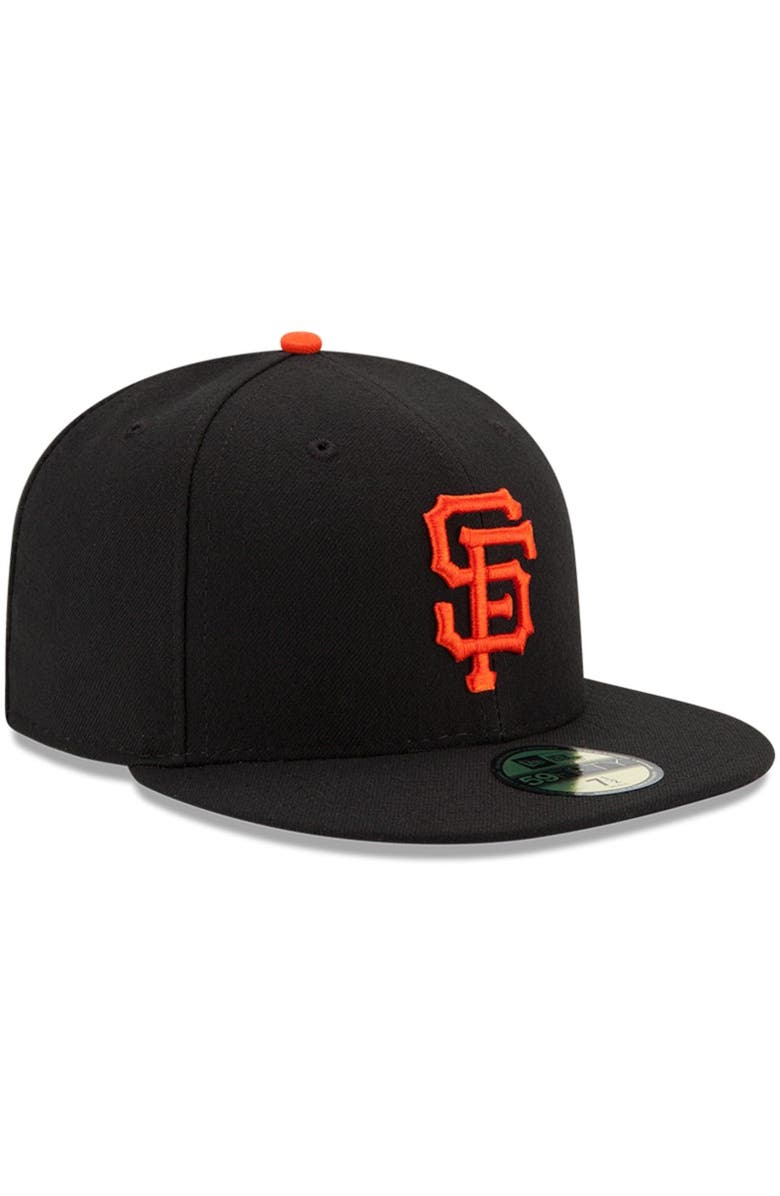New Era Youth New Era Black San Francisco Giants Authentic Collection On-Field Game 59FIFTY Fitted Hat, Alternate, color, 