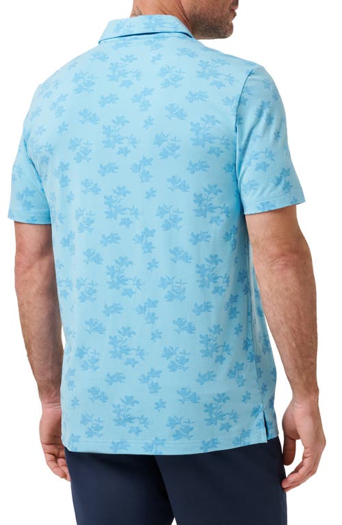 Travismathew Port Day Polo In Blue