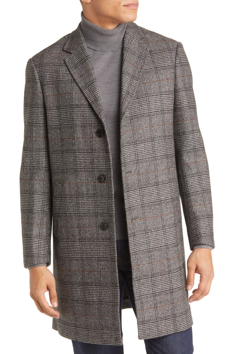 Cardinal of Canada Stedwell Wool Topcoat, Main, color, 