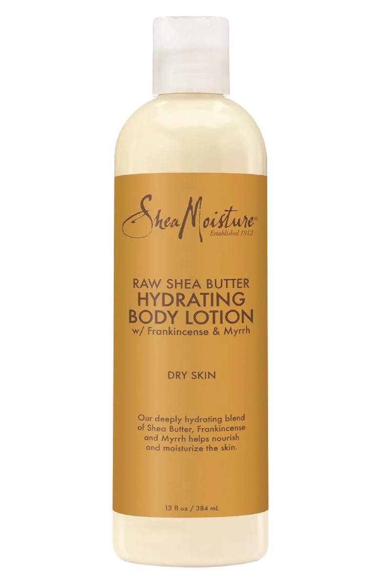 SHEA MOISTURE Raw Shea Butter Hydrating Body Lotion for Dry Skin - 13 fl. oz., Main, color,