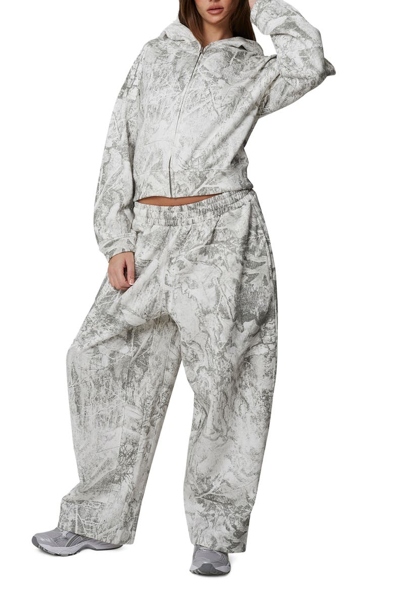 Wide Leg Icarus Joggers, Alternate, color, White