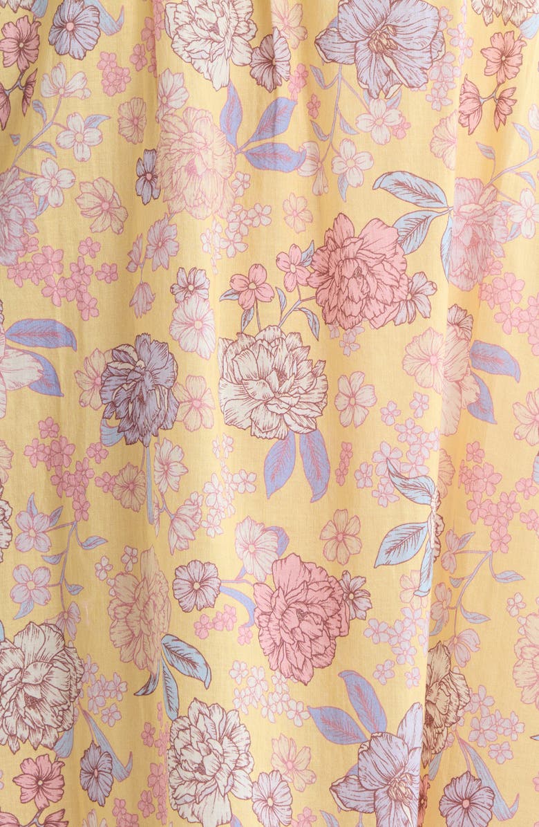 Papinelle Karolina Cotton Voile Nightgown, Alternate, color, Golden Haze