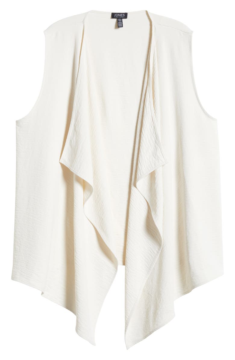 Jones New York Cascade Open Front Vest, Alternate, color,