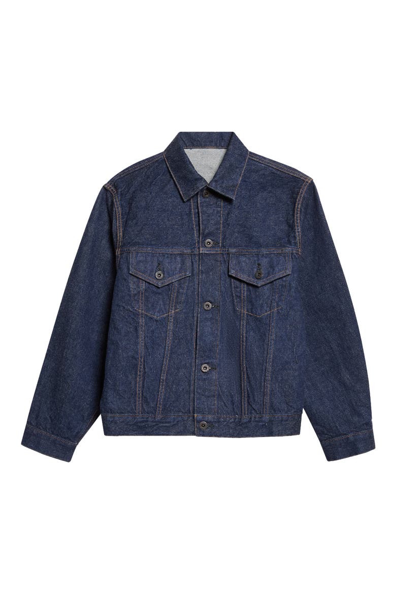 Void Standard Cotton Denim Jacket, Main, color, ONE WASH