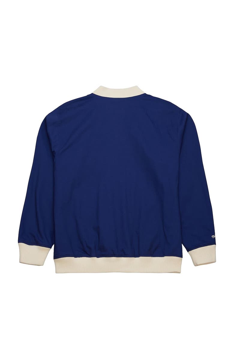 Mitchell & Ness Men's Mitchell & Ness Blue New York Rangers Vintage Coaches Cotton Twill Full-Zip Jacket, Alternate, color, Blue