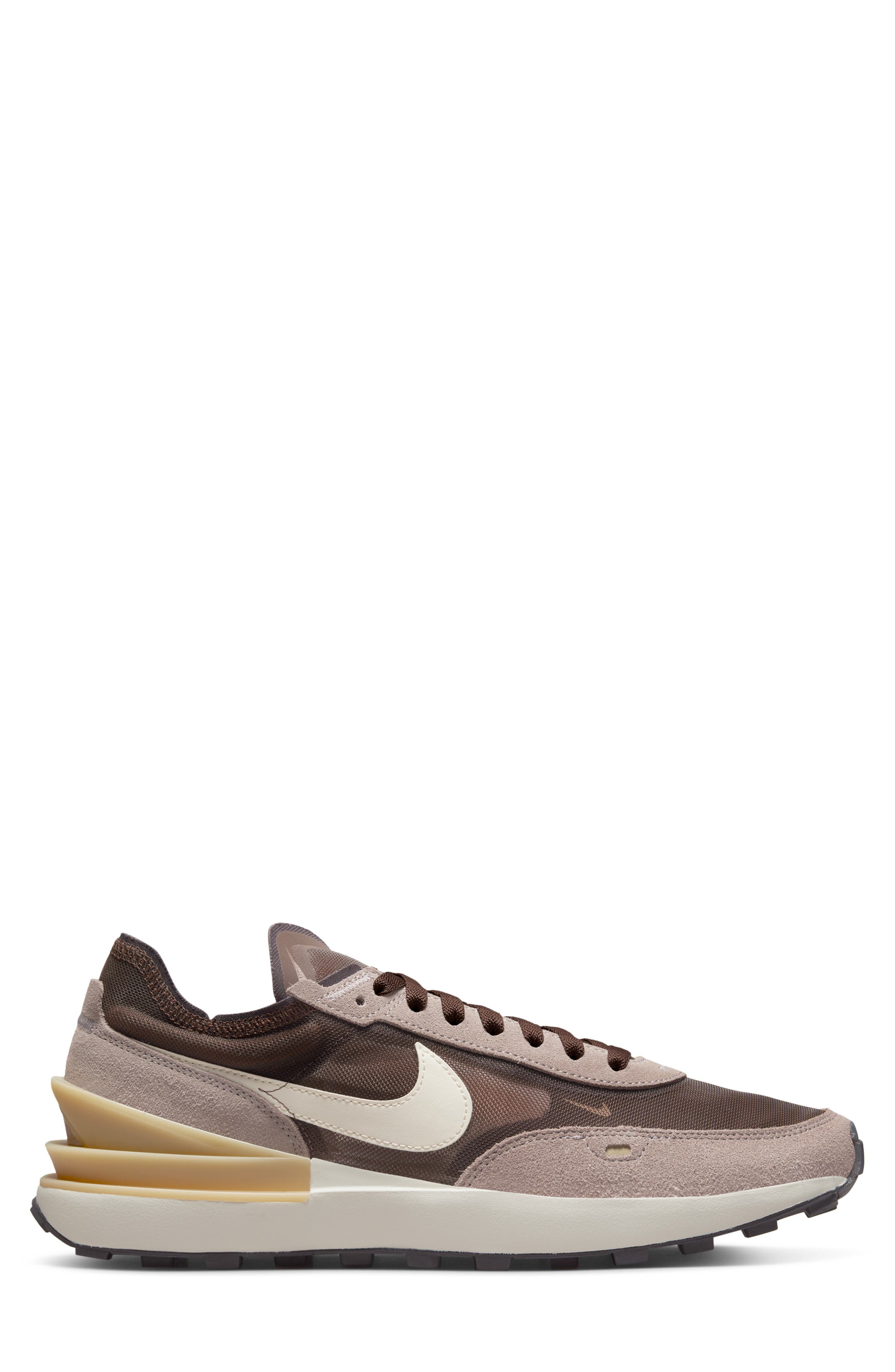 Waffle One Sneaker, Alternate, color, LIGHT CHOCOLATE/ NATURAL