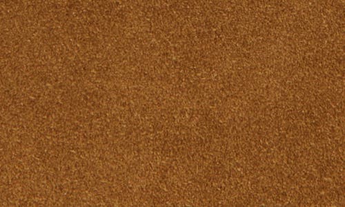 Lie Studio Lié Studio The Charlie Leather Clutch In Maple Brown Suede