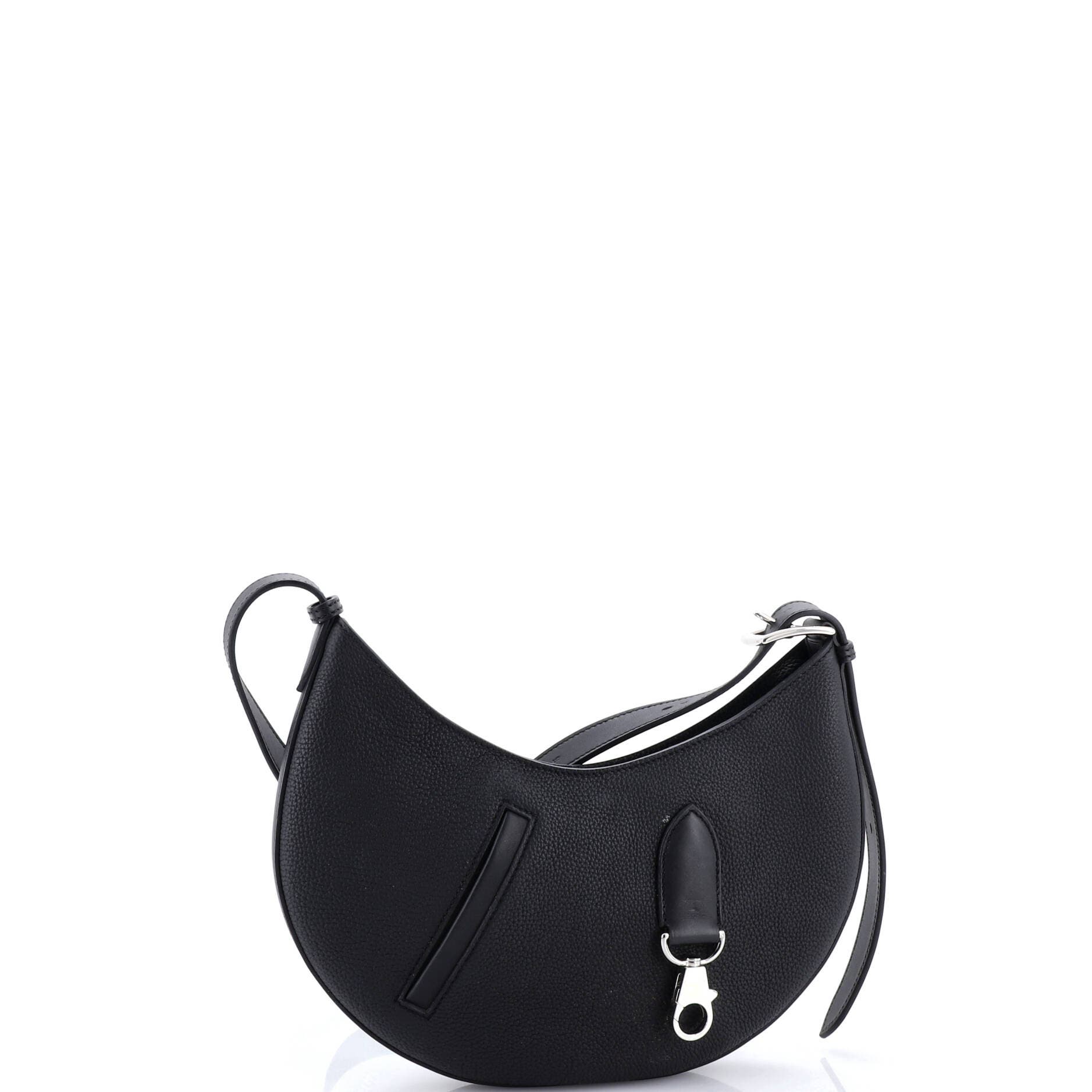 Pre-Owned Hermes Arcon Bag Togo and Swift Petite, Alternate, color, Noir