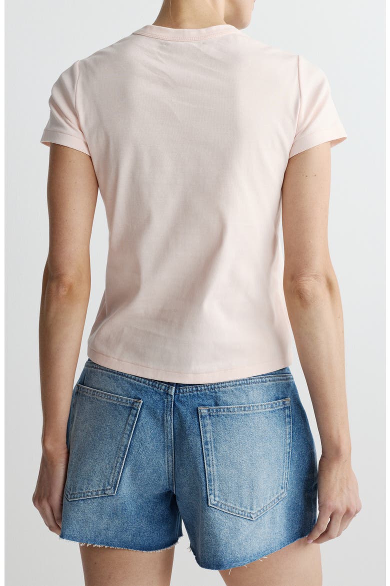 Abby High Waist Cutoff Denim Shorts, Alternate, color, AVENUE