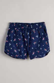 Kids' Floral Seersucker Shorts