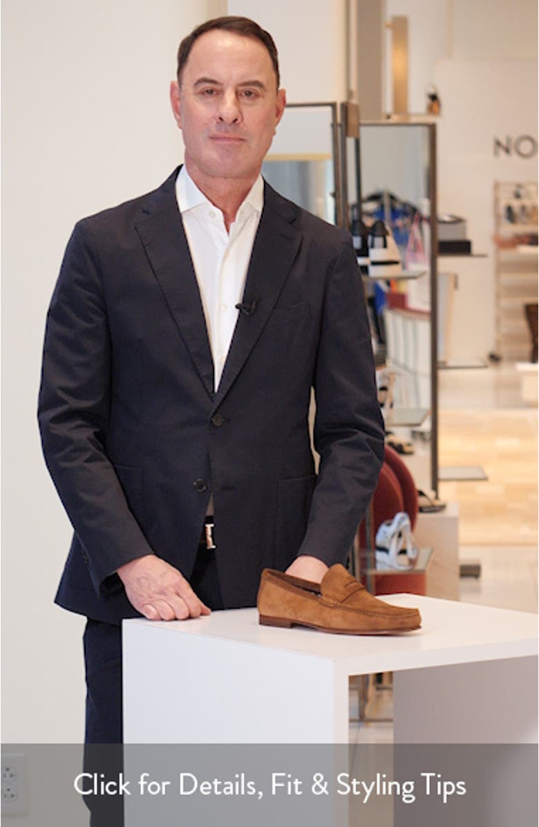 Dylan Suede Penny Loafer, sales video thumbnail