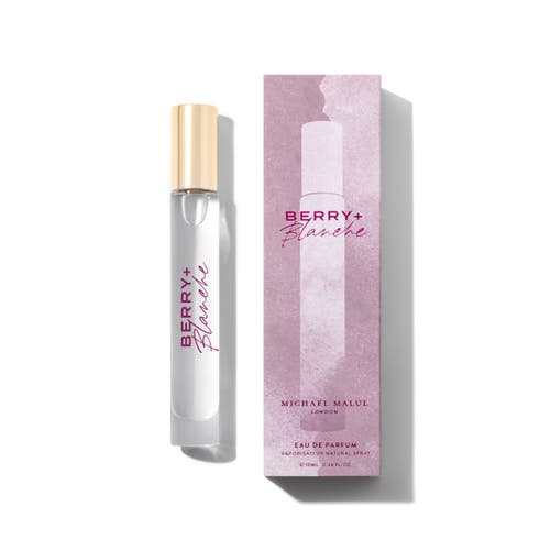 Michael Malul Berry+ Blanche Travel Size In White