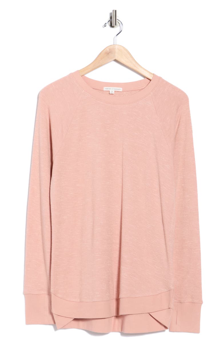 Threads 4 Thought Cannon Tulip Hem Tunic, Main, color, Rock Salt