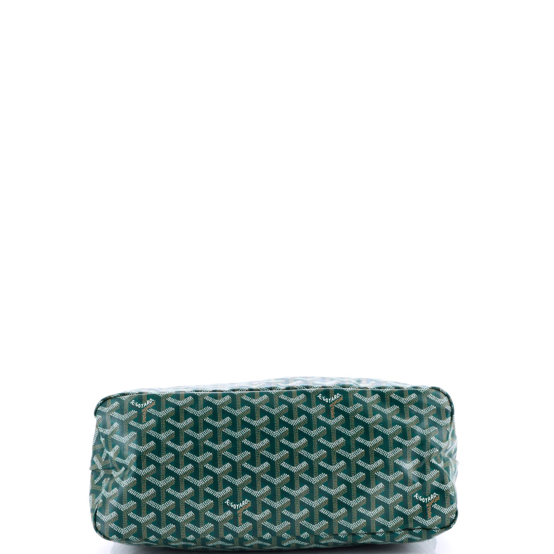 Pre-Owned Goyard Boheme Hobo Coated Canvas, Alternate, color, Green