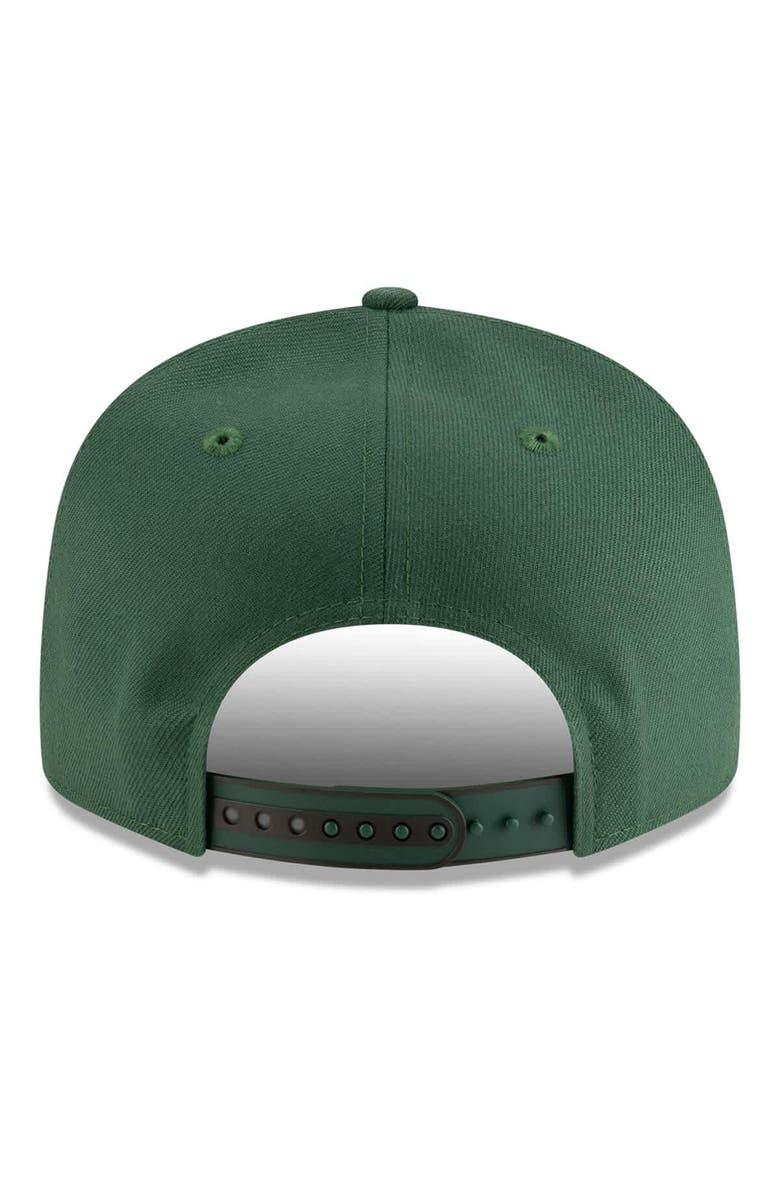 New Era Men's New Era  White/Hunter Green Milwaukee Bucks 2025 NBA Tip Off Split Panel 9FIFTY Snapback Hat, Alternate, color, White